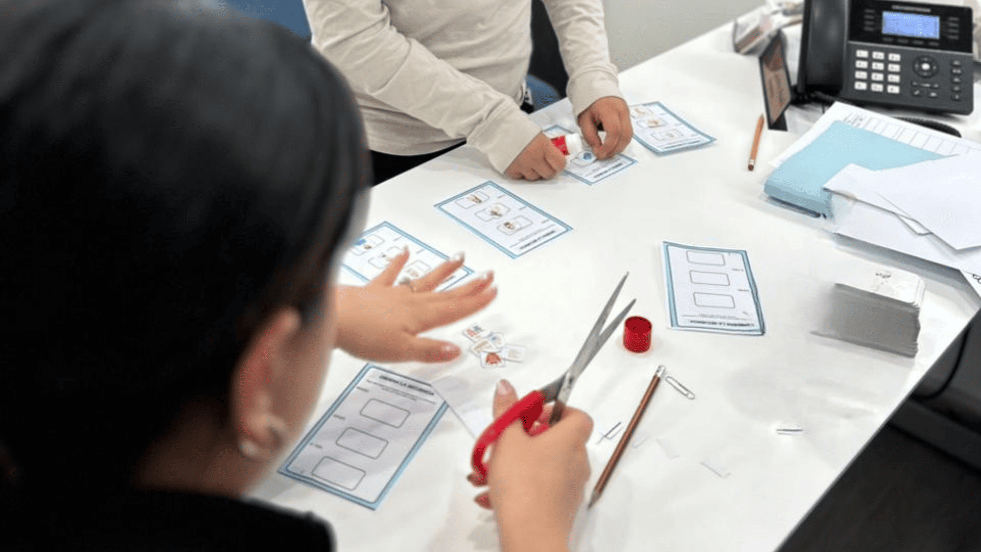 Terapia con pictogramas